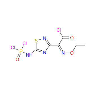 CAS：90211-01-1，2-(5-二氯磷酰氨基-1,2,4-噻二唑-3-基)-2(Z)- 乙氧基亞氨基乙酰氯